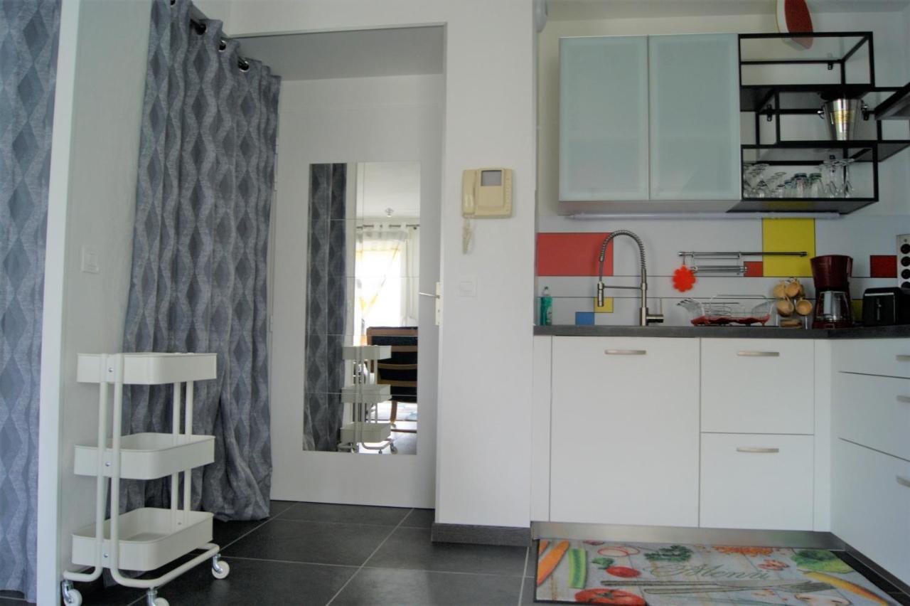 Appartement Victoria-T2-41m2-Balcon, wifi, linge, produits, ménage inclus à Reims Extérieur photo